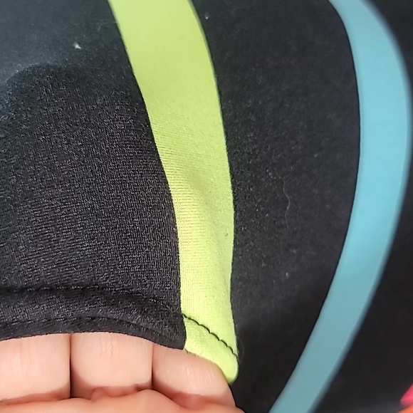 Bobbie Brooks Tee Midi Dress Multi Colored Size M Sleeveless with Hoodie - Picture 9 of 9